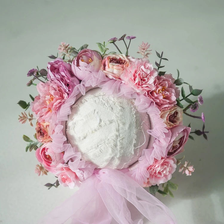 KMK - Flower Bonnet - 2 sizes