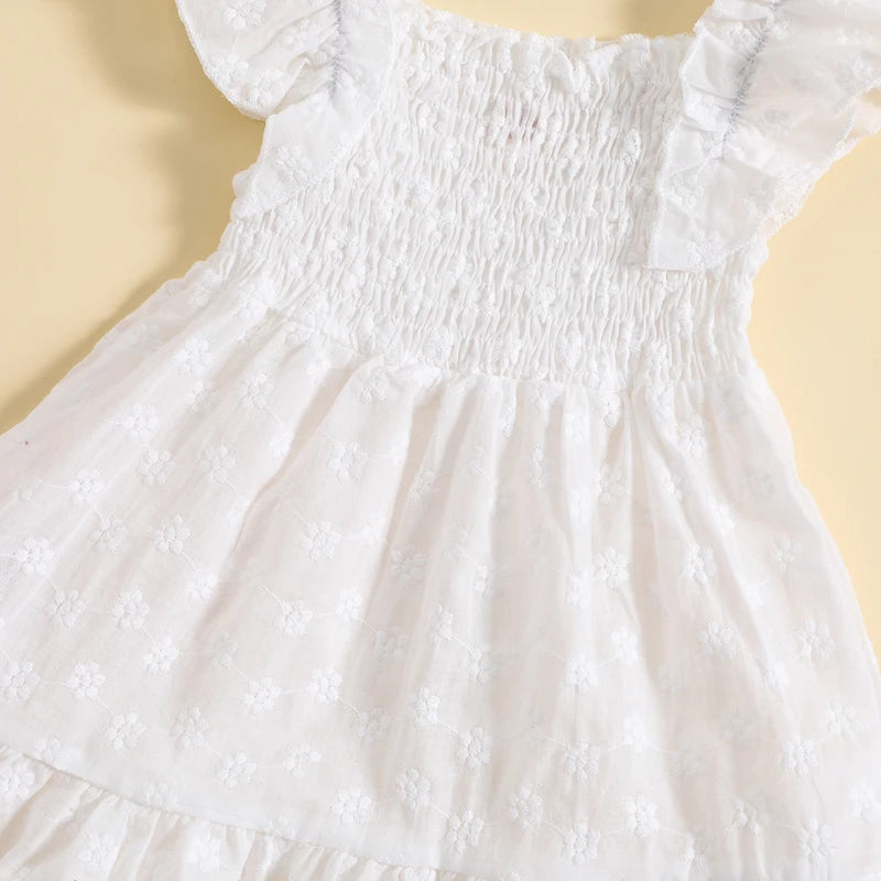 KMK - Flower Embroidery Sweet Princess Dress