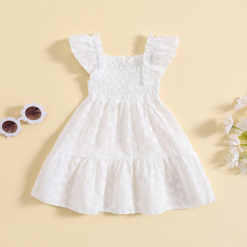 KMK - Flower Embroidery Sweet Princess Dress