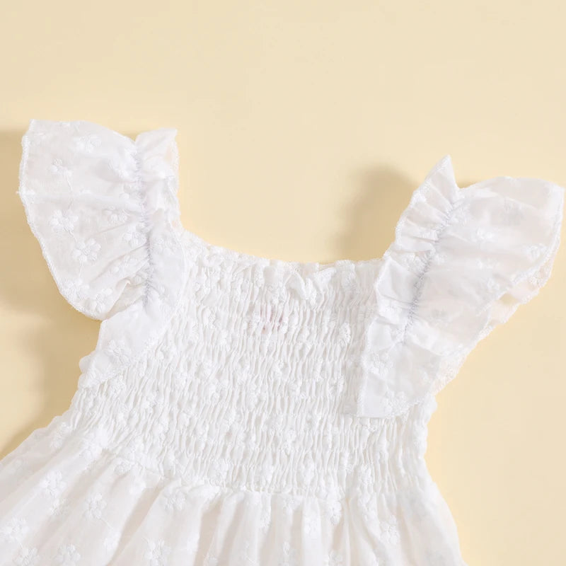 KMK - Flower Embroidery Sweet Princess Dress