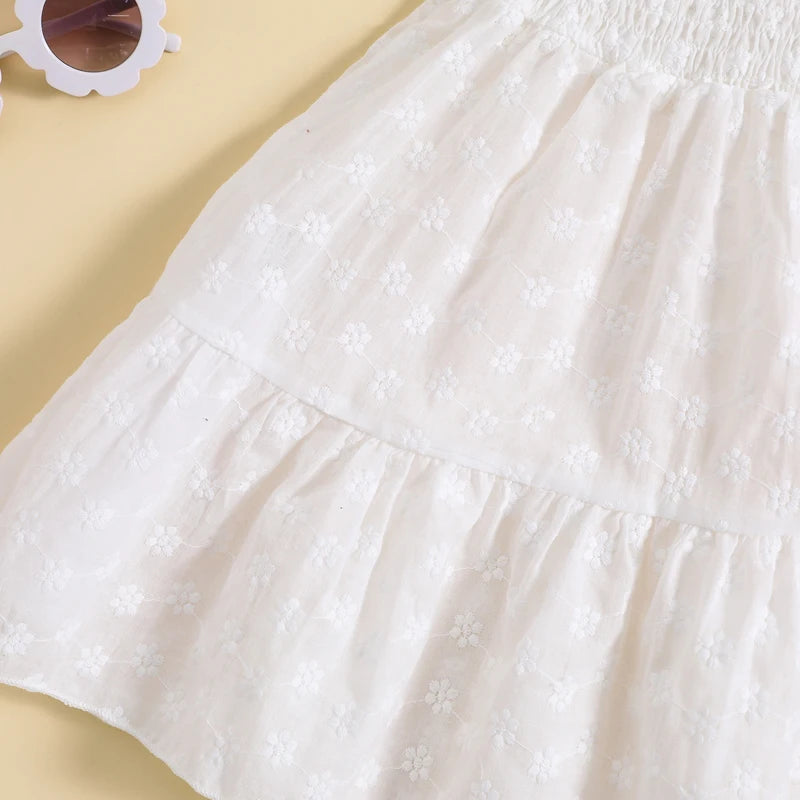 KMK - Flower Embroidery Sweet Princess Dress