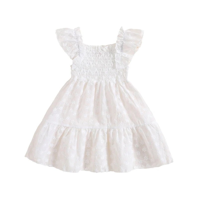 KMK - Flower Embroidery Sweet Princess Dress