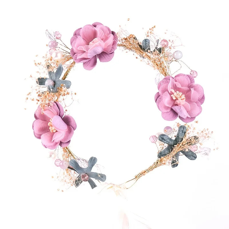 KMK - Flower Leaf Headband