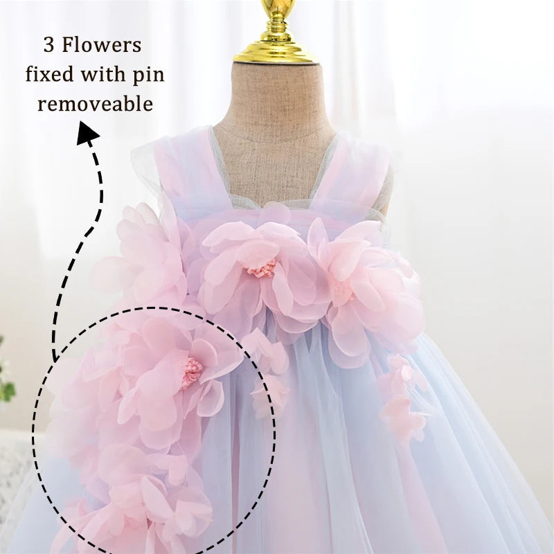 KMK - Flower Tulle Dress