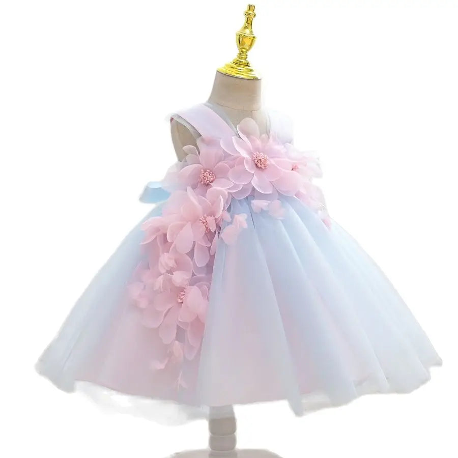 KMK - Flower Tulle Dress