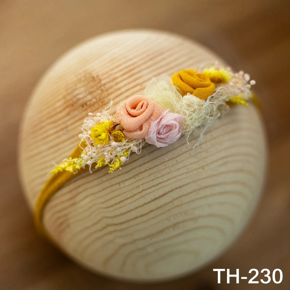 KMK - Flowers Headband Tieback