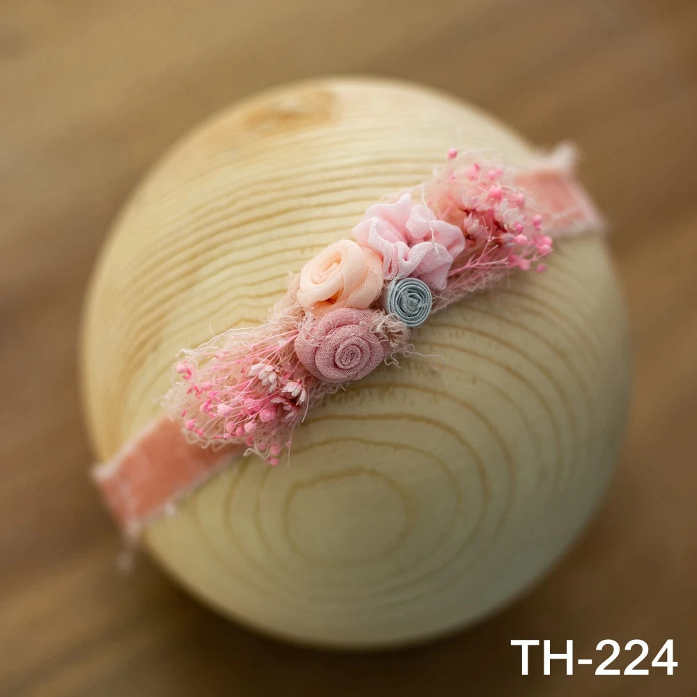 KMK - Flowers Headband Tieback