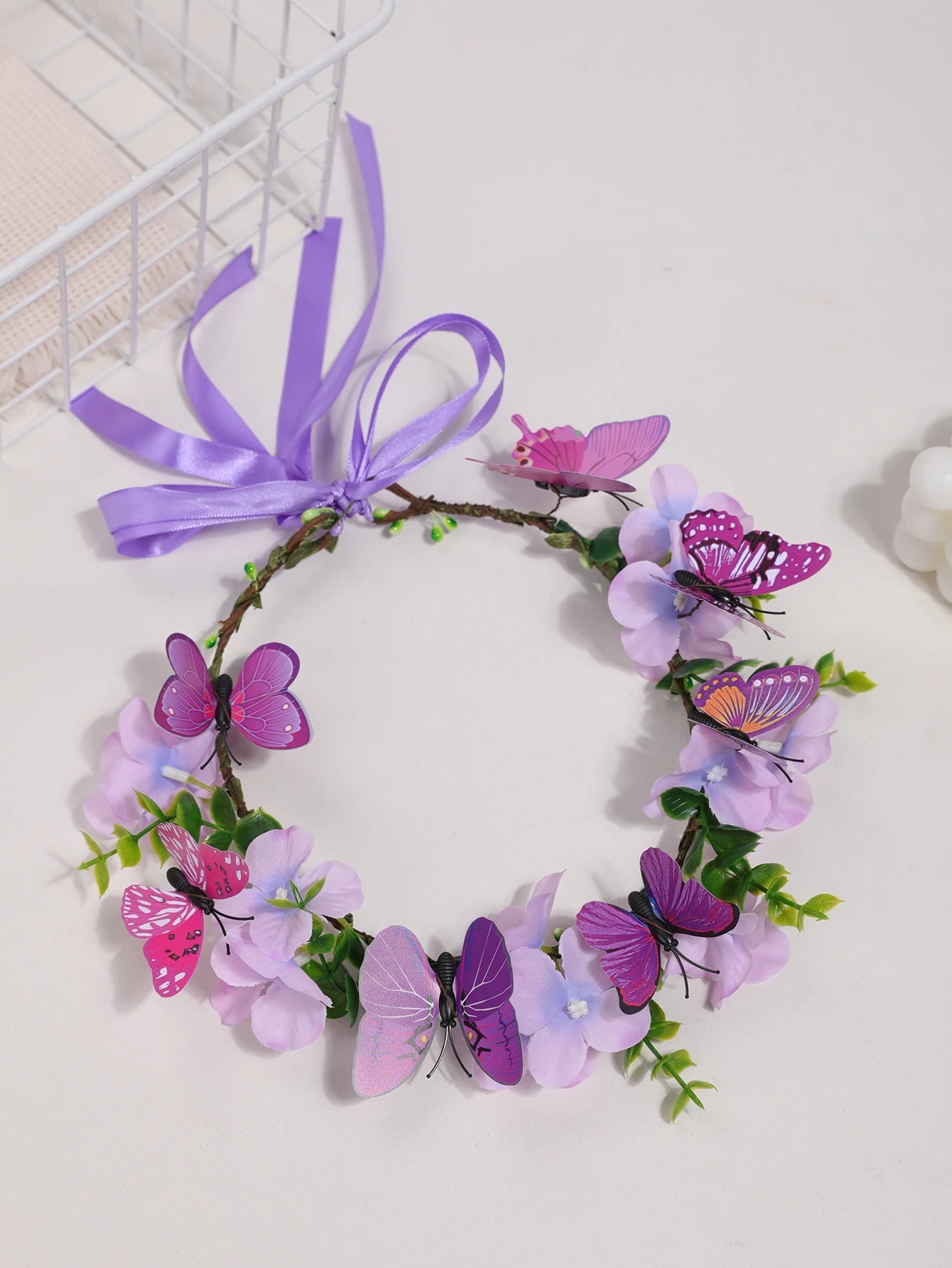 KMK - Forest Butterfly flower headband