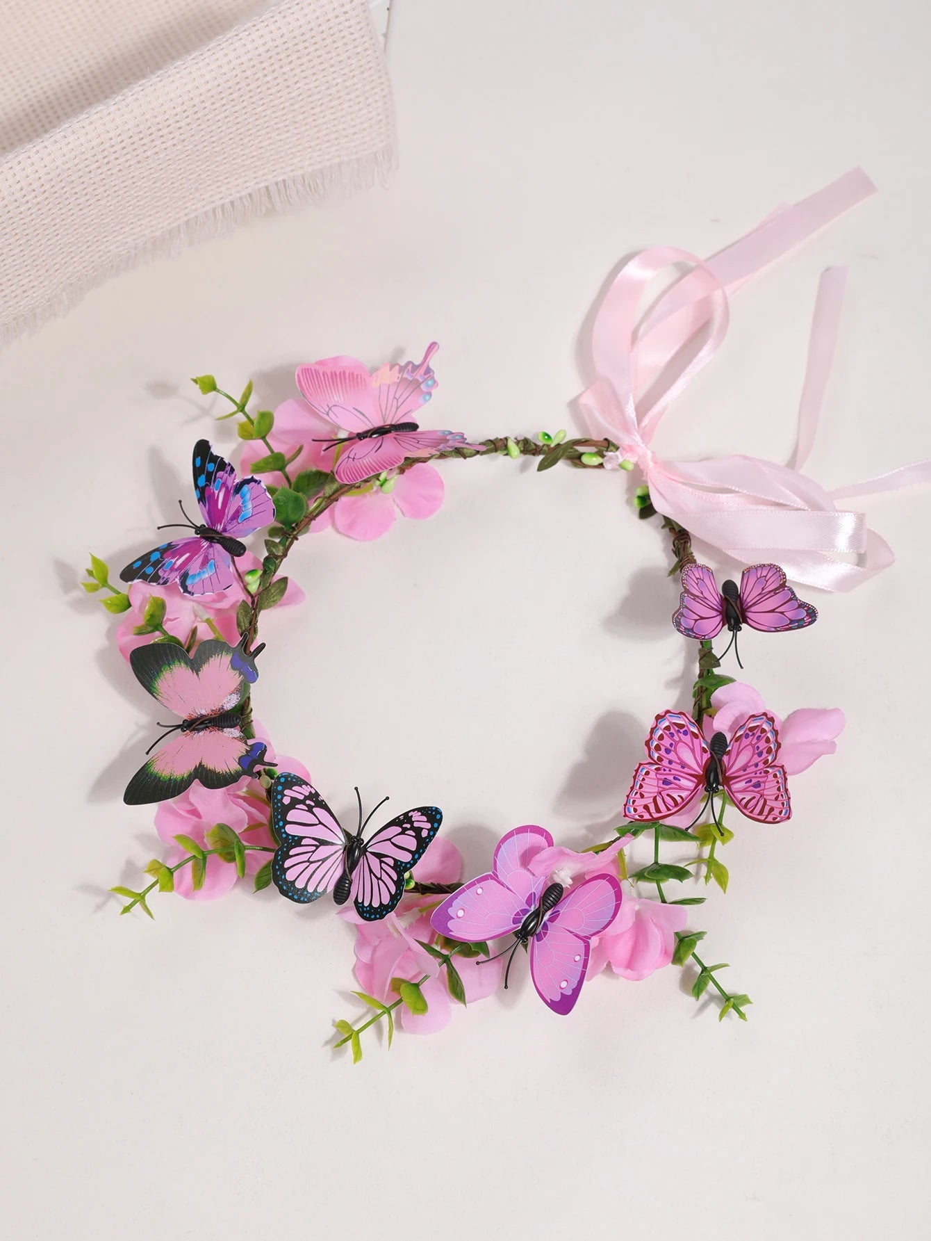 KMK - Forest Butterfly flower headband