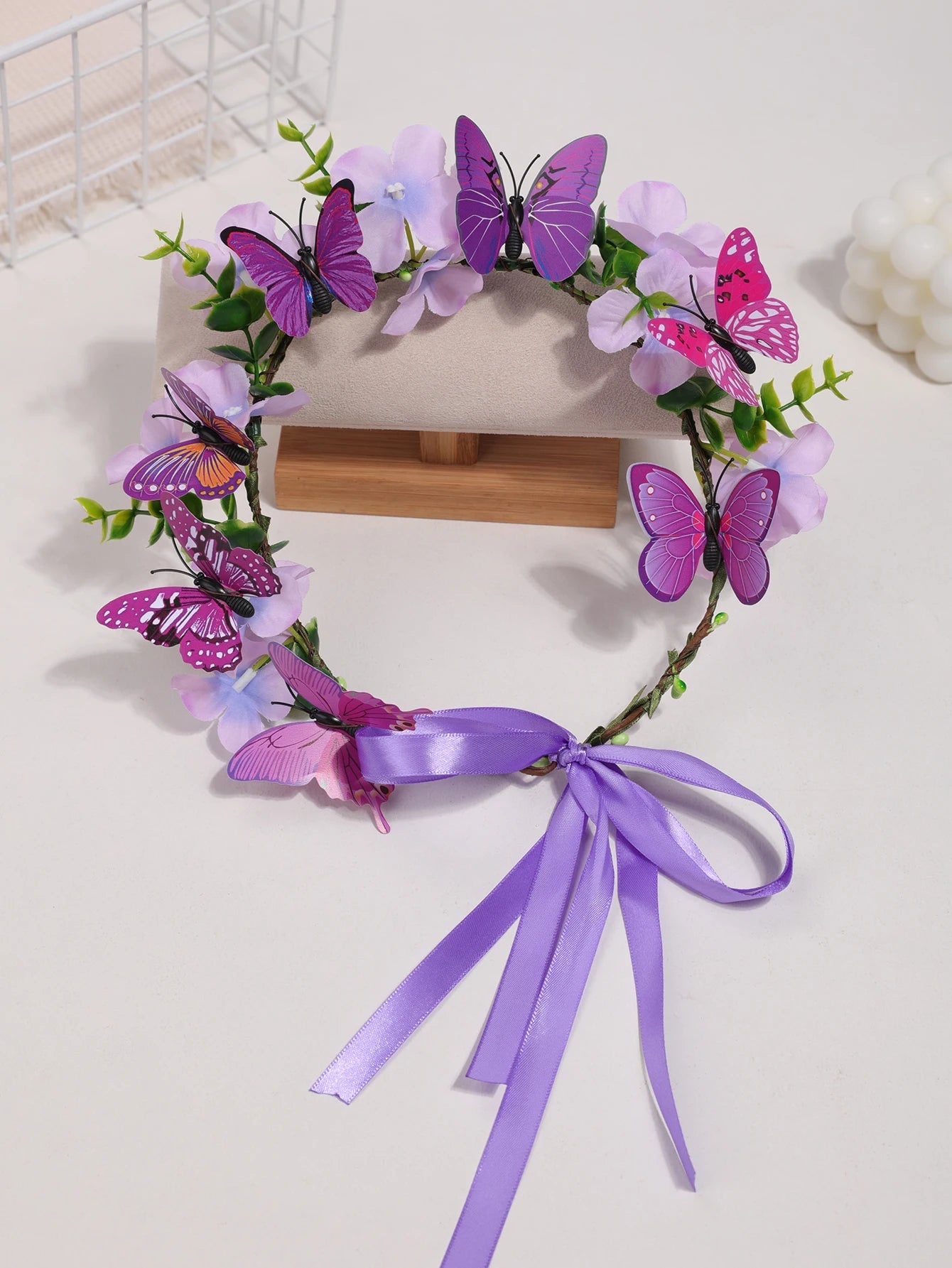 KMK - Forest Butterfly flower headband