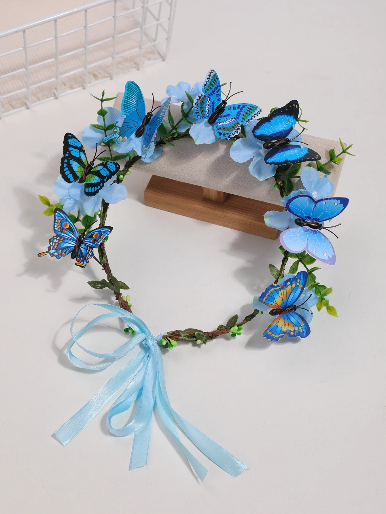 KMK - Forest Butterfly flower headband