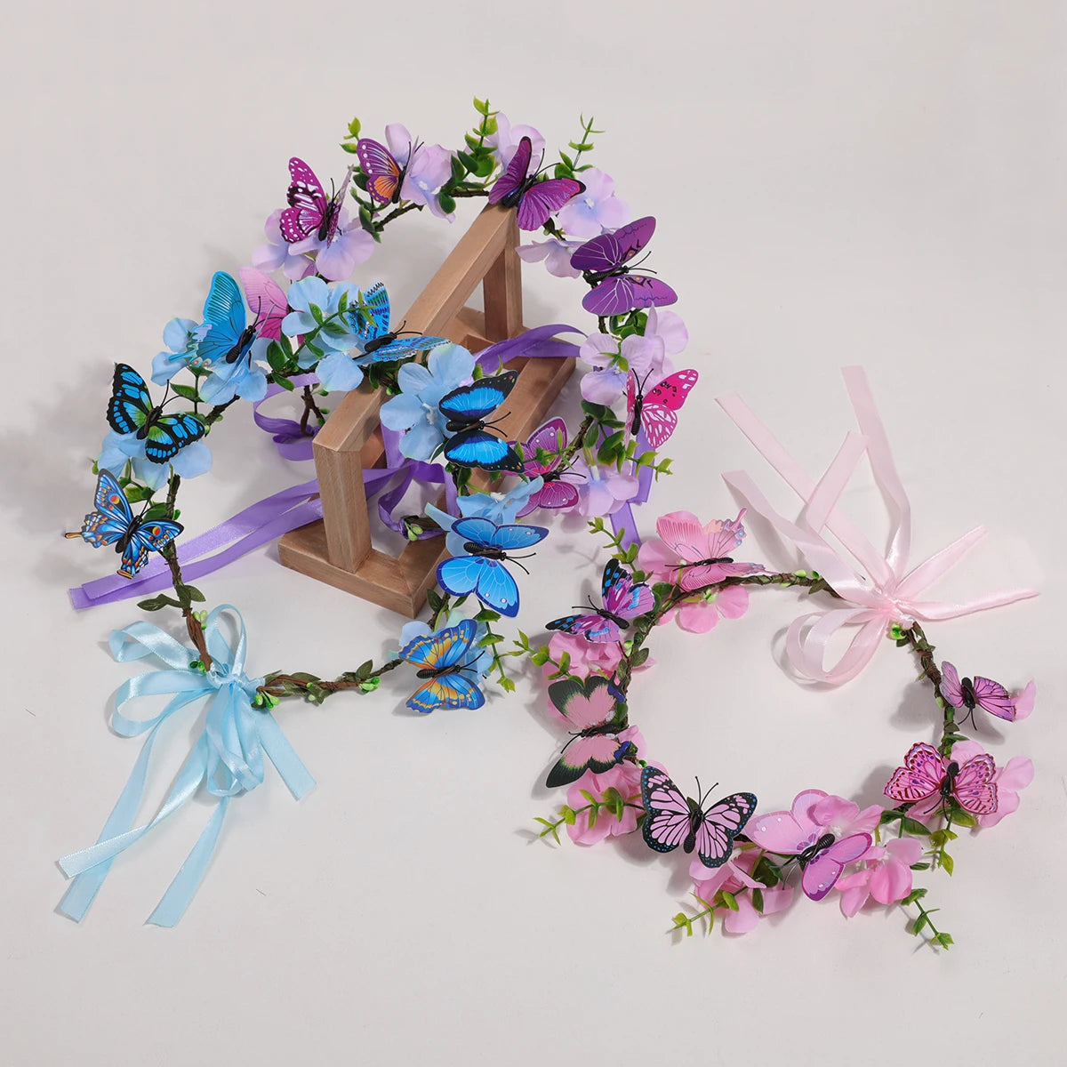 KMK - Forest Butterfly flower headband