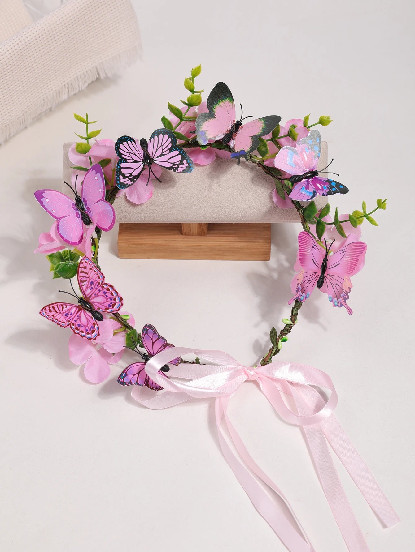 KMK - Forest Butterfly flower headband