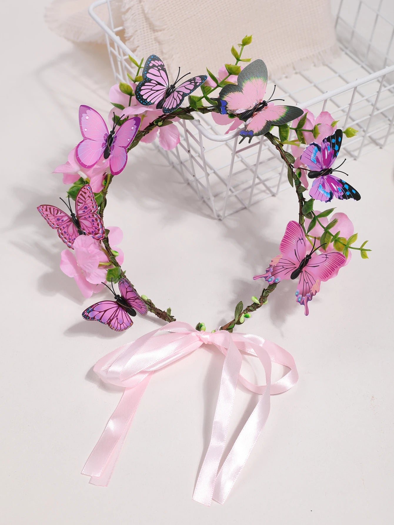 KMK - Forest Butterfly flower headband