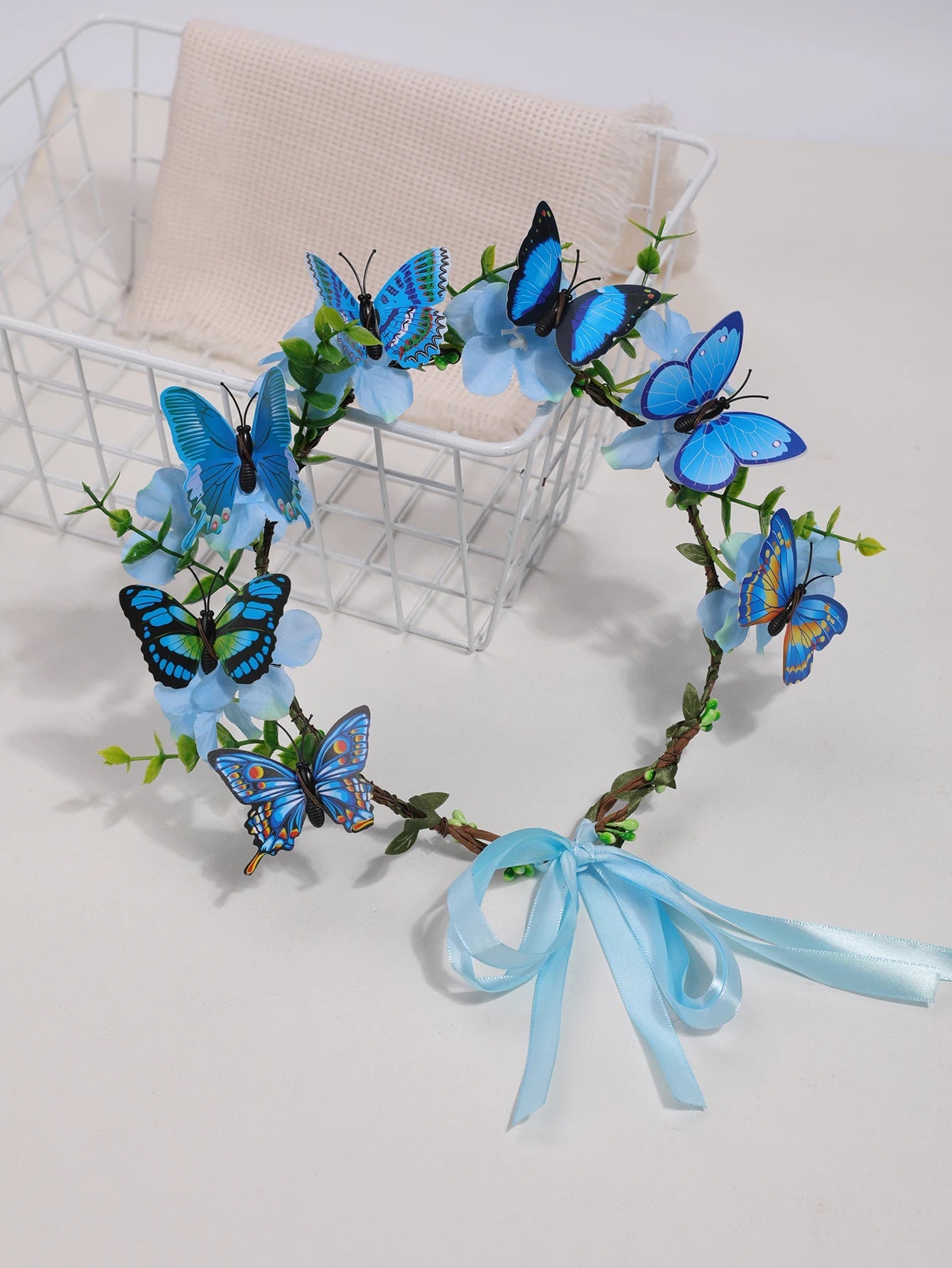 KMK - Forest Butterfly flower headband