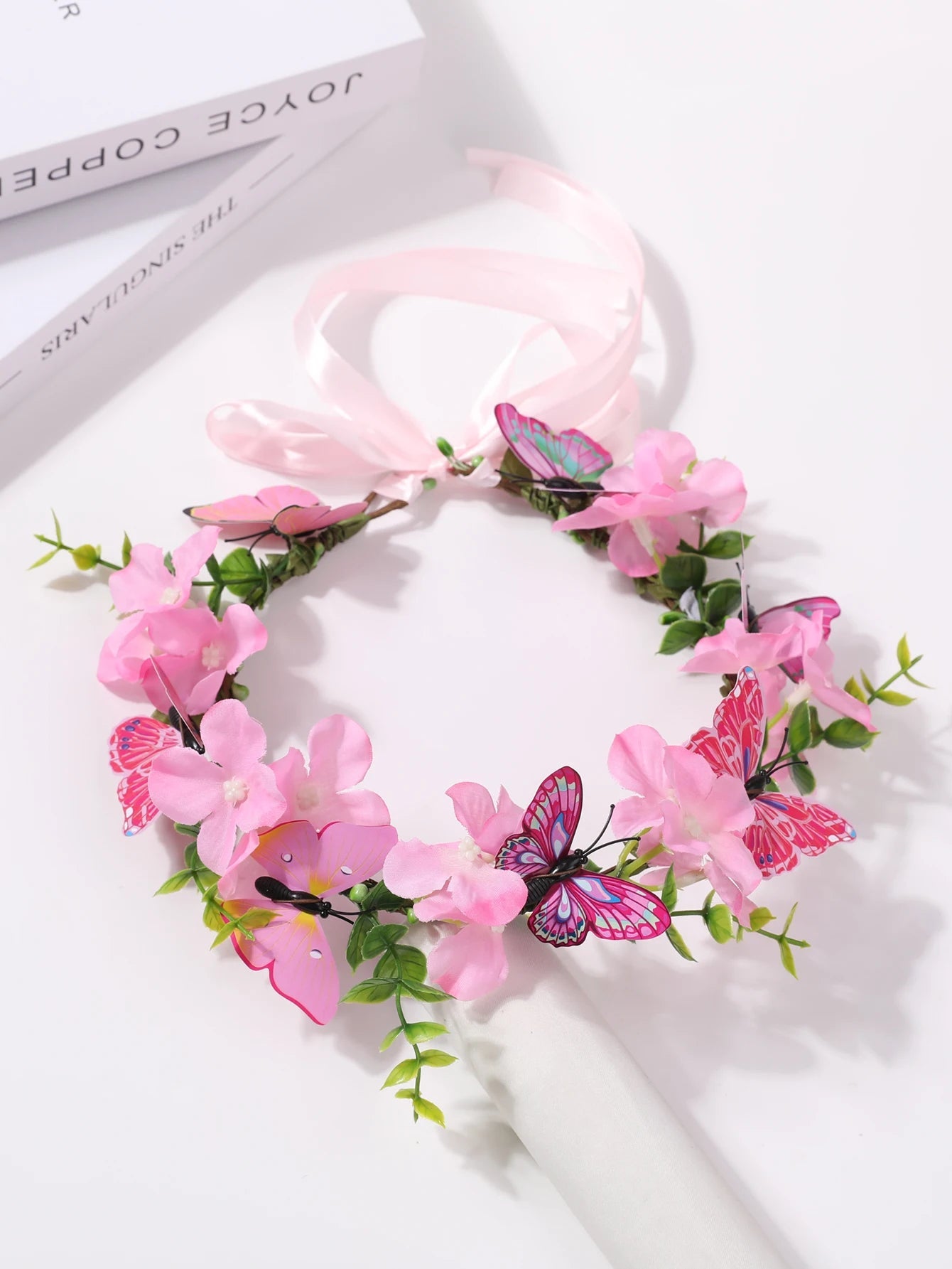 KMK - Forest Butterfly flower headband