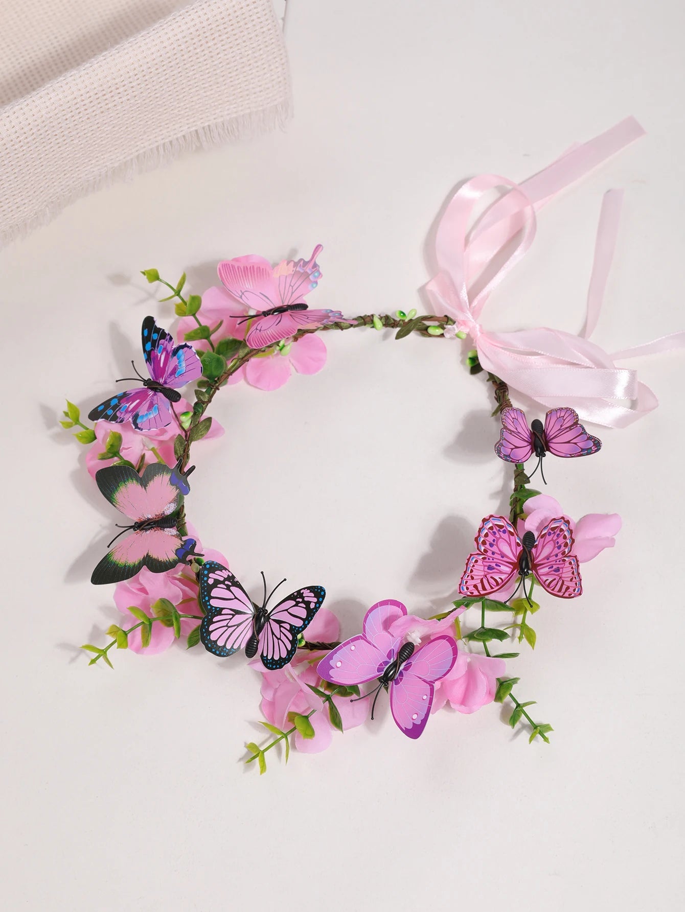 KMK - Forest Butterfly flower headband