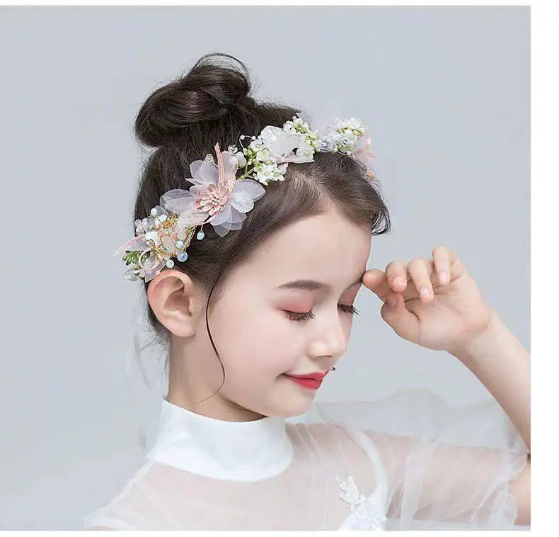 KMK - Forest Fairy Style Delicate Children's Crown