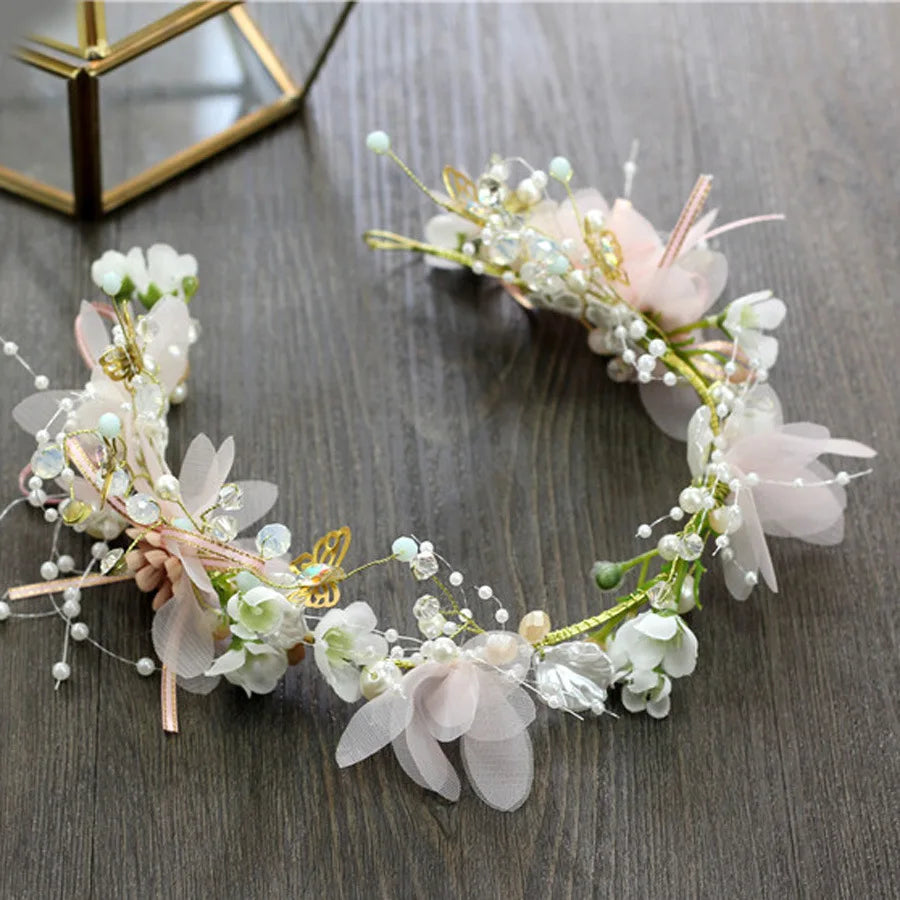 KMK - Forest Fairy Style Delicate Children's Crown