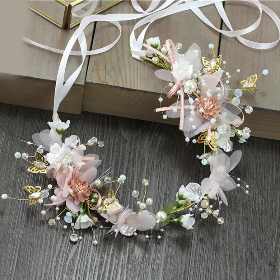 KMK - Forest Fairy Style Delicate Children's Crown