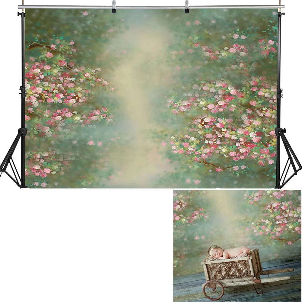 KMK - Forest Watercolour Backdrop