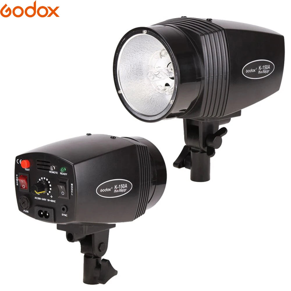 KMK - GODOX K-150A K150A K180A K-180A 180WS 150Ws Portable Mini Master Studio Flash Light