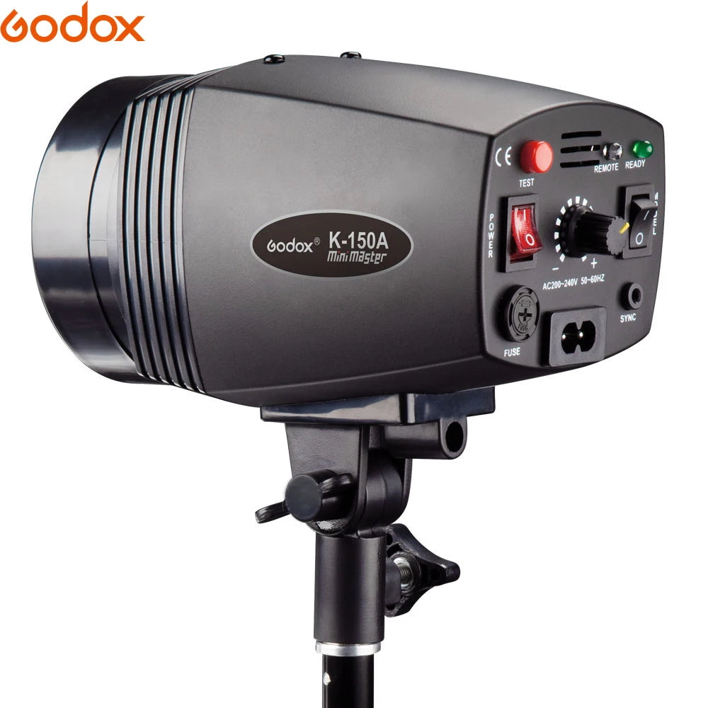 KMK - GODOX K-150A K150A K180A K-180A 180WS 150Ws Portable Mini Master Studio Flash Light