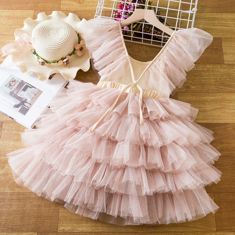 KMK - Girl Lace tulle Dress