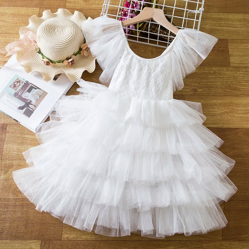 KMK - Girl Lace tulle Dress