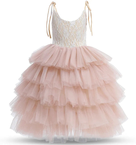 KMK - Girl Lace tulle Dress