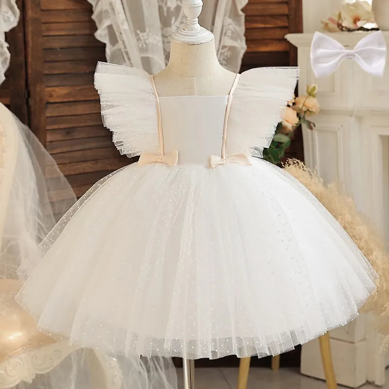 KMK - Girl Sequin tulle Dress