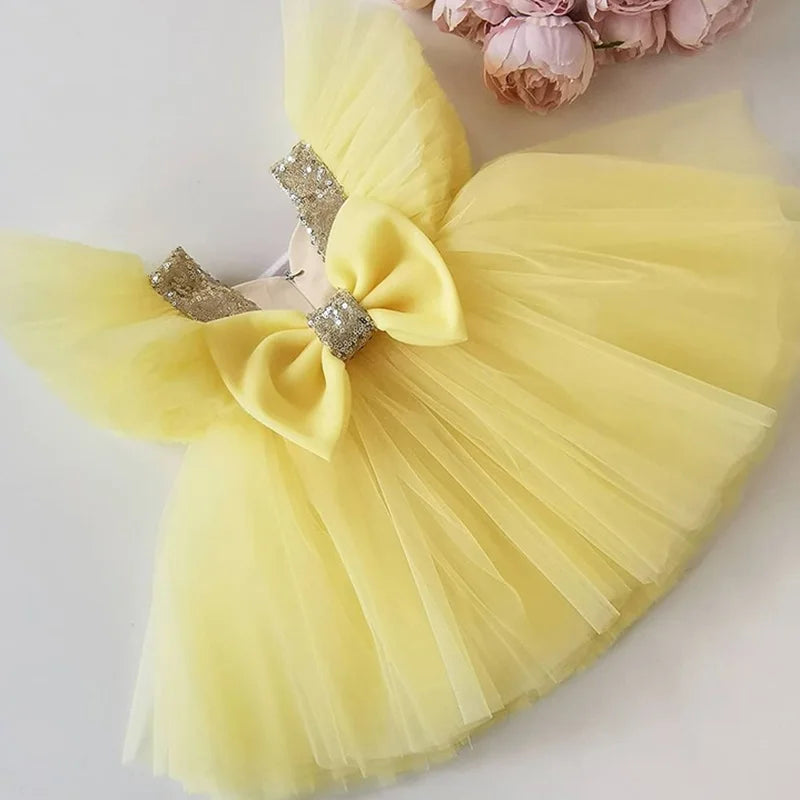 KMK - Girls Ruffles tulle Dress