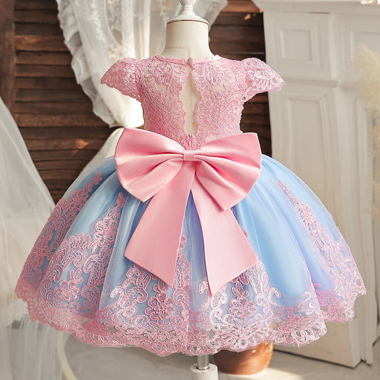 KMK - Girls Sequins tulle dress