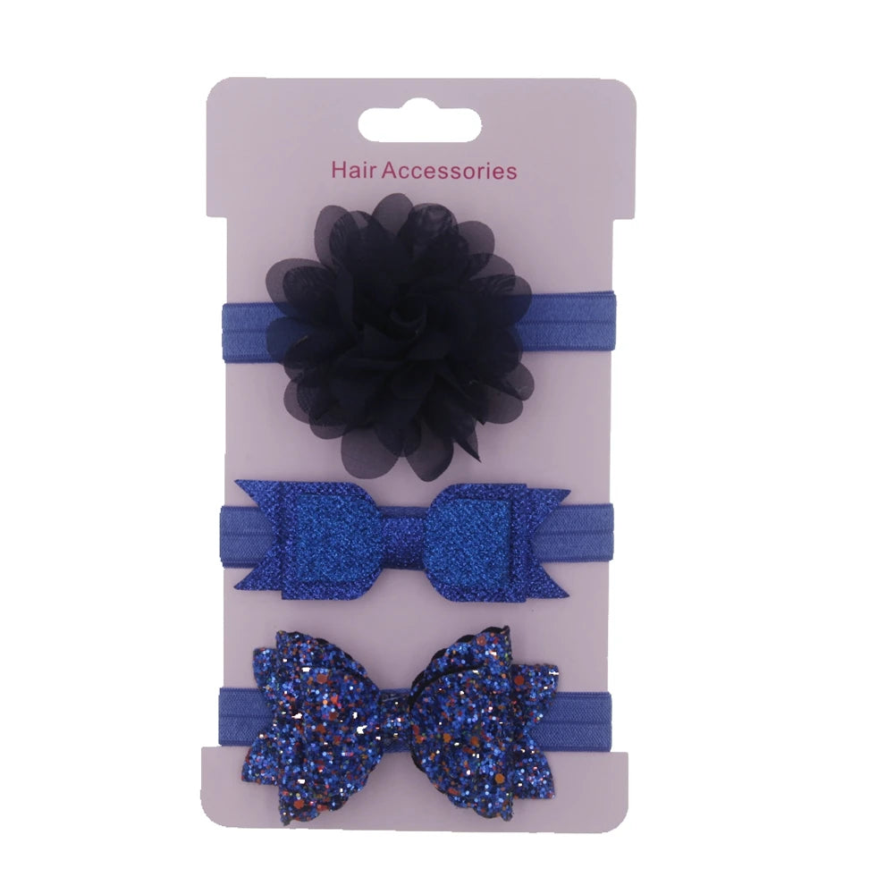 KMK - Girls headband set 3pcs/lot