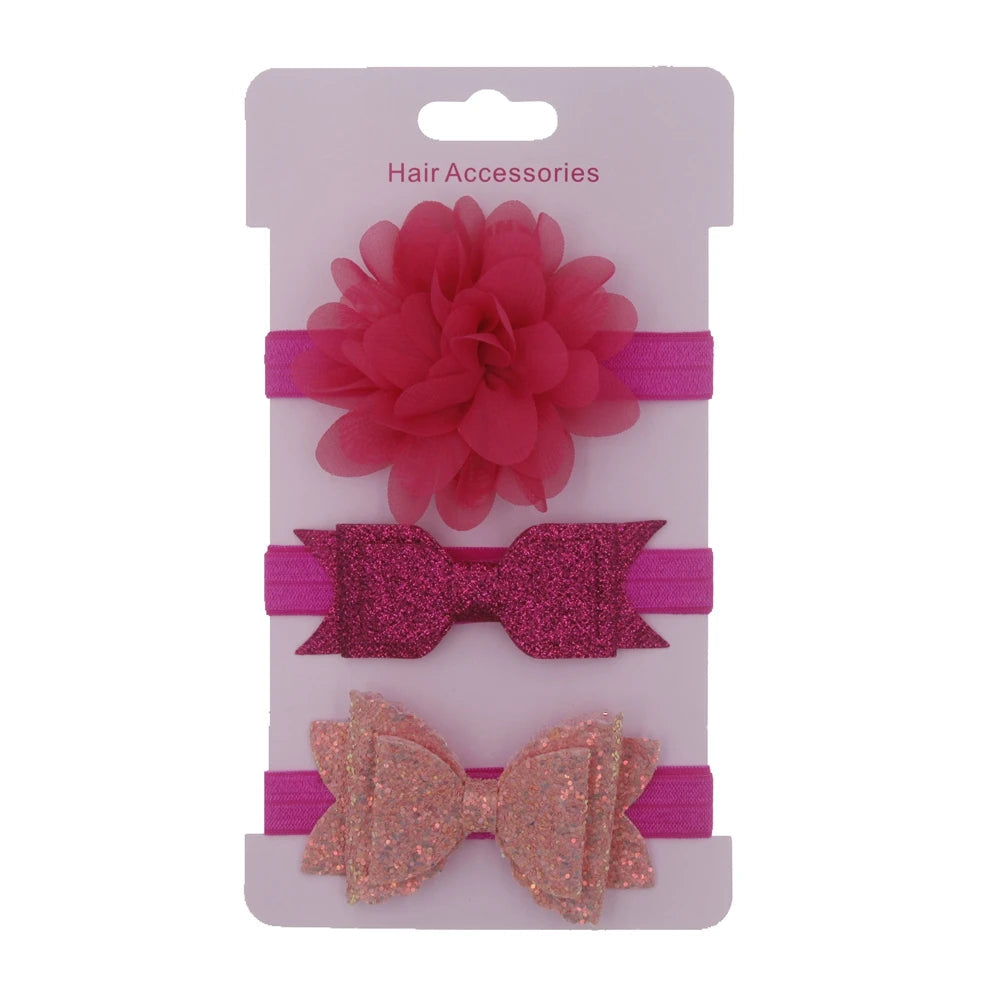 KMK - Girls headband set 3pcs/lot