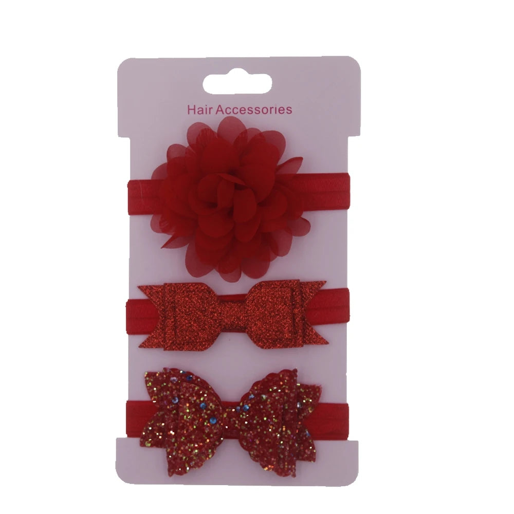 KMK - Girls headband set 3pcs/lot