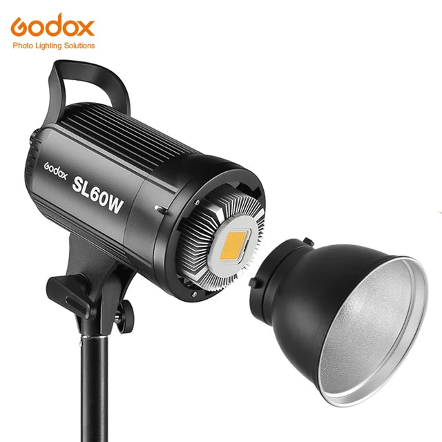 KMK - Godox LED Photography Fill light SL-60W SL60W 5600K White Video light Continuous ligh