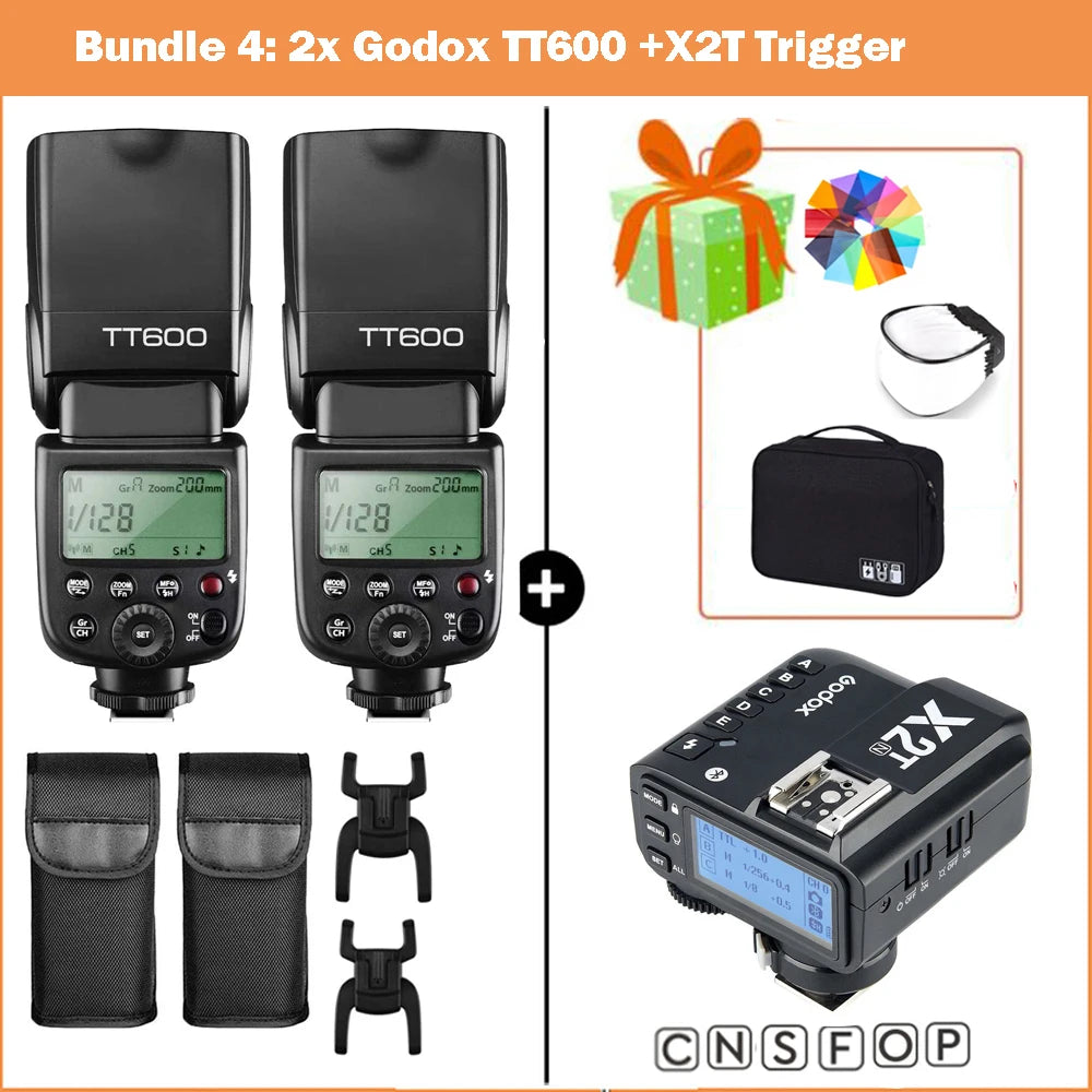 KMK - Godox TT600 2.4G Wireless Flash Speedlite