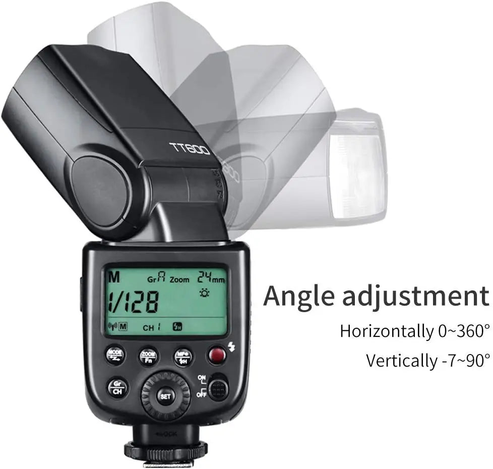 KMK - Godox TT600 2.4G Wireless Flash Speedlite