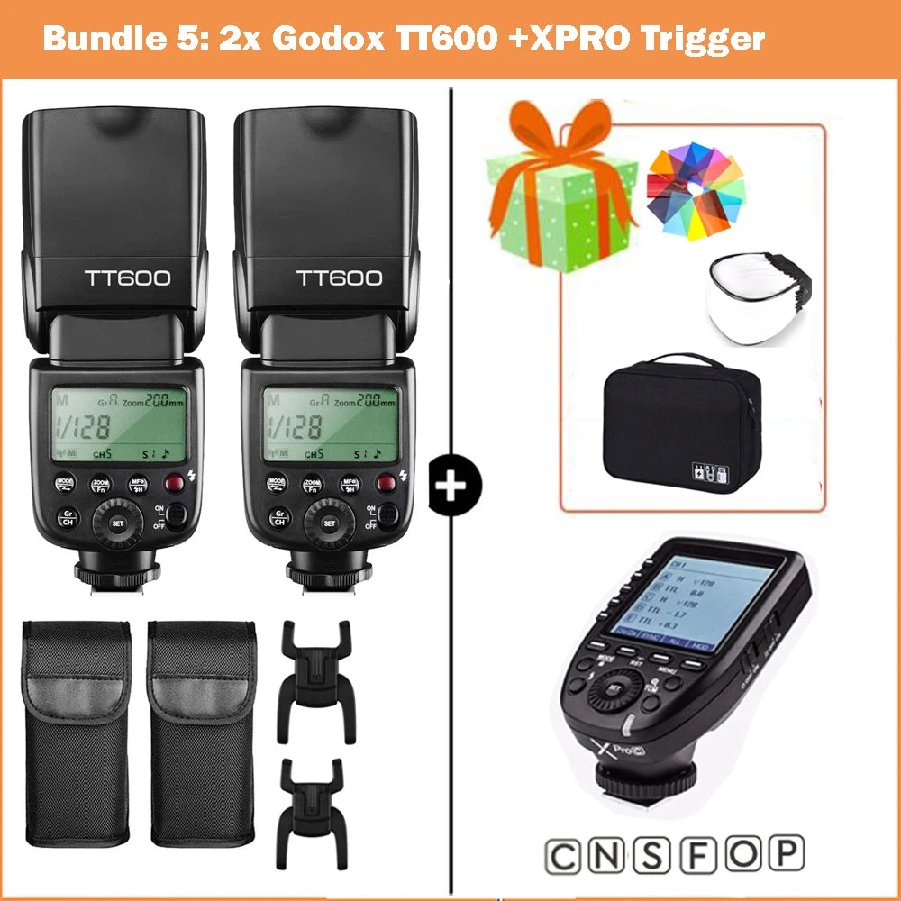 KMK - Godox TT600 2.4G Wireless Flash Speedlite