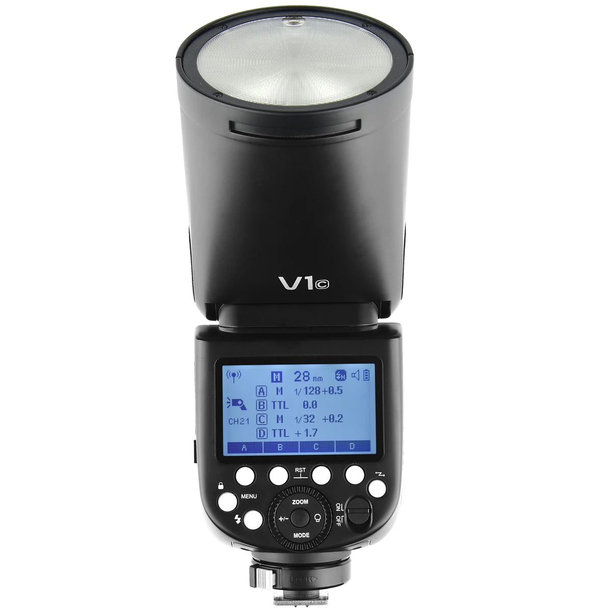 KMK - Godox V1 Flash V1S/V1N/V1C TTL Li-ion Round Head Camera Speedlight