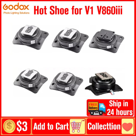 KMK - Godox V1 V860iii Flash Hot Shoe