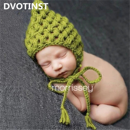 KMK - Green Knitted Newborn Hat