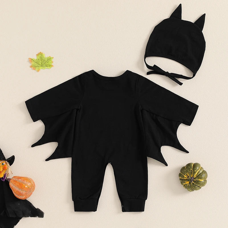 KMK - Halloween Glow in the Dark Romper Set