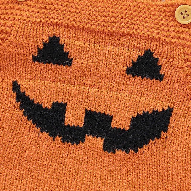 KMK - Halloween Knitted romper