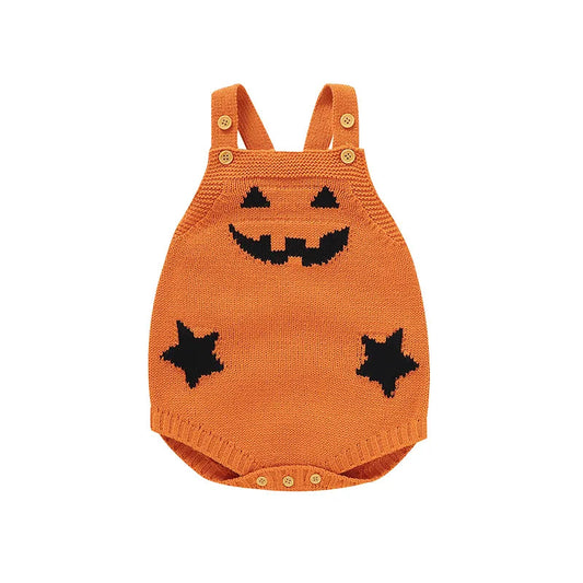 KMK - Halloween Knitted romper