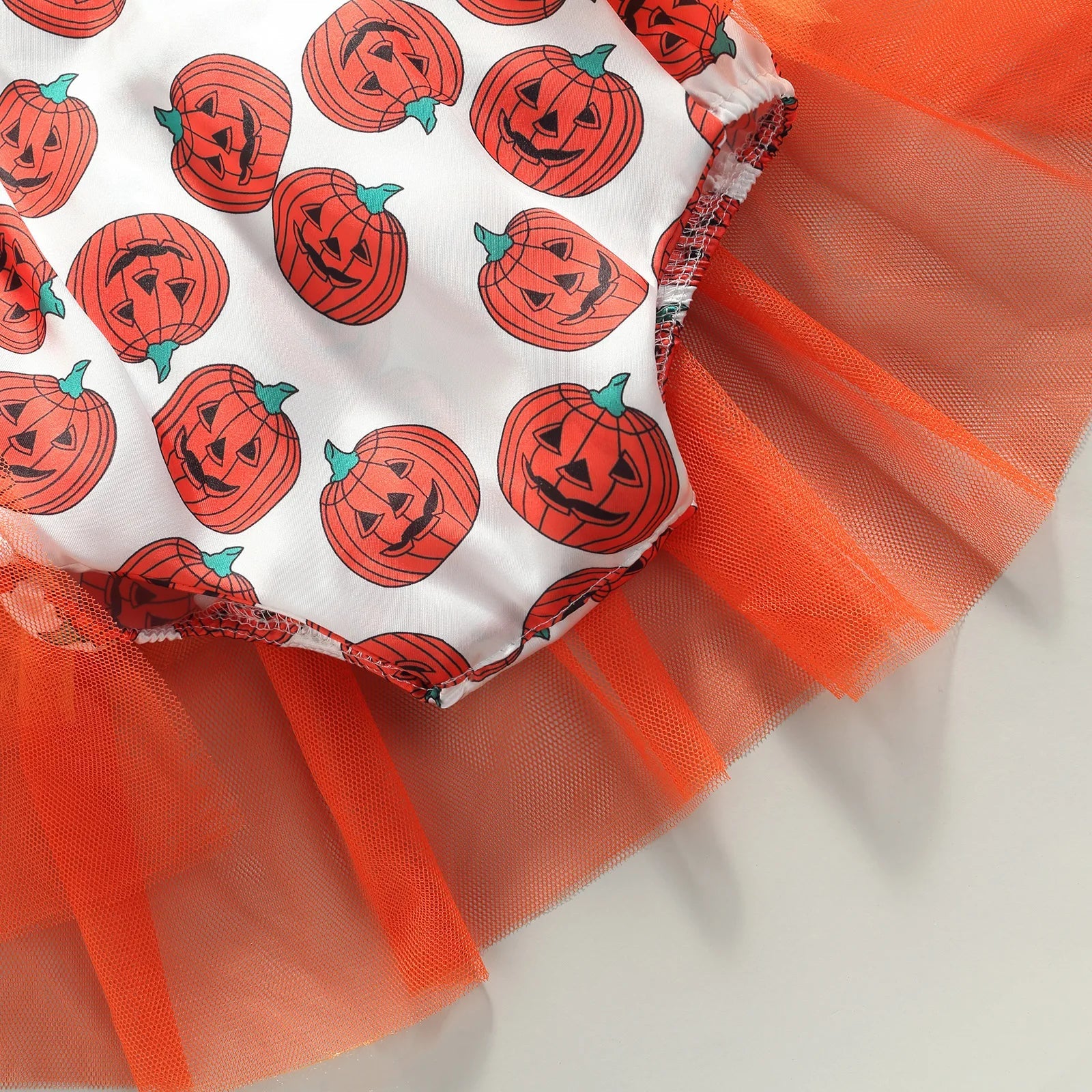 KMK - Halloween Pumpkin Romper