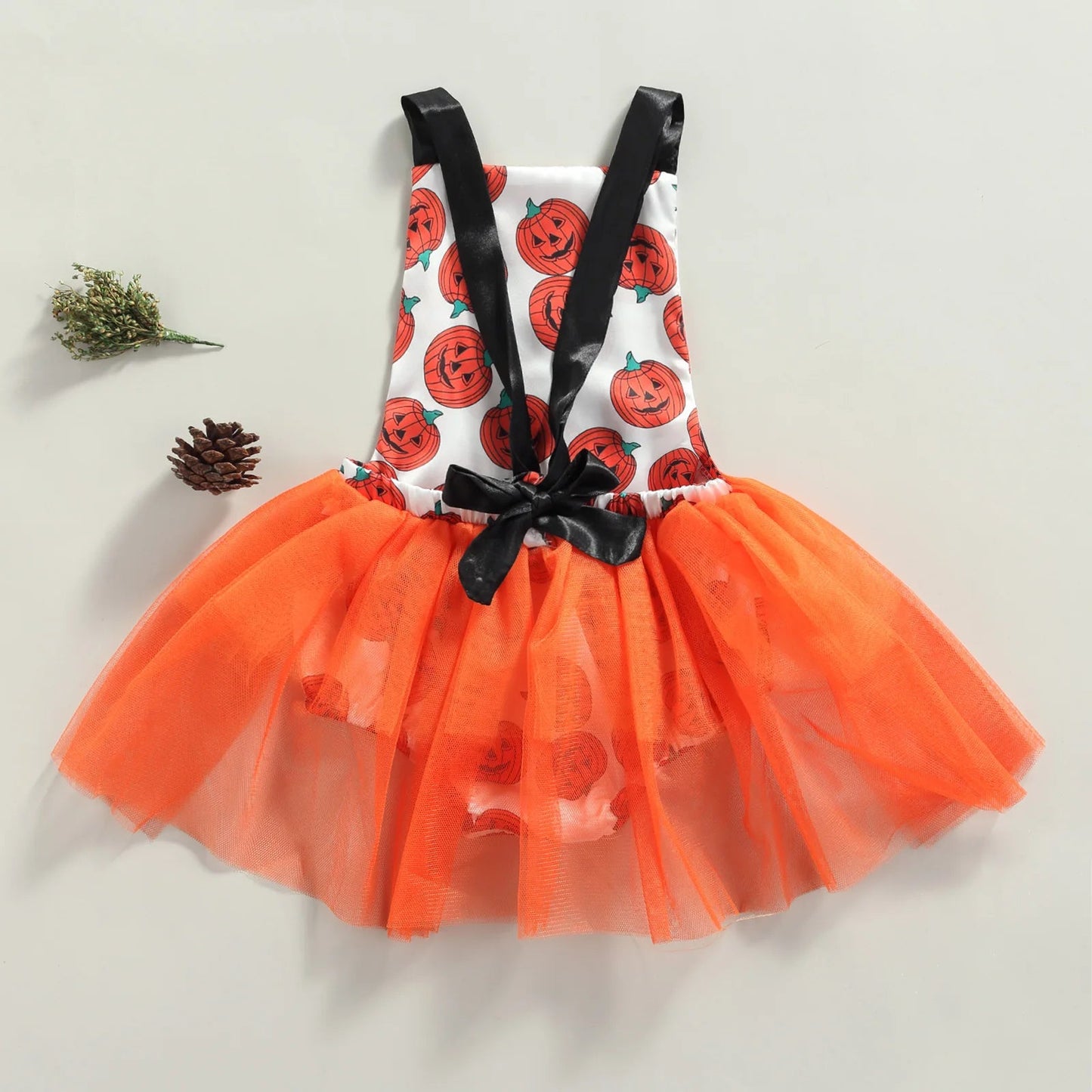 KMK - Halloween Pumpkin Romper