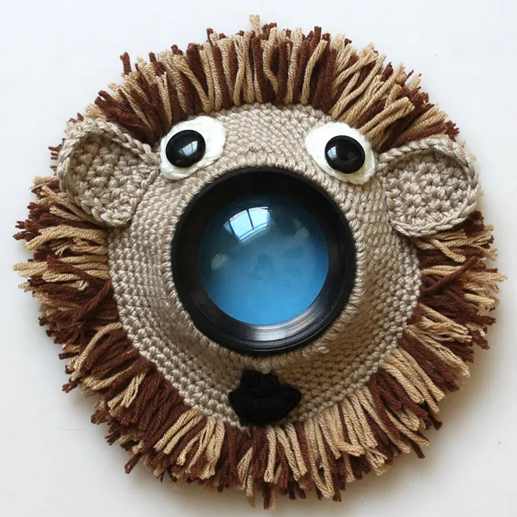 KMK - Hand knitted Camera Lens Decorative Ring