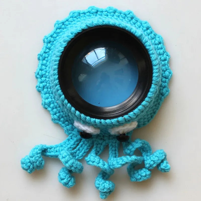 KMK - Hand knitted Camera Lens Decorative Ring